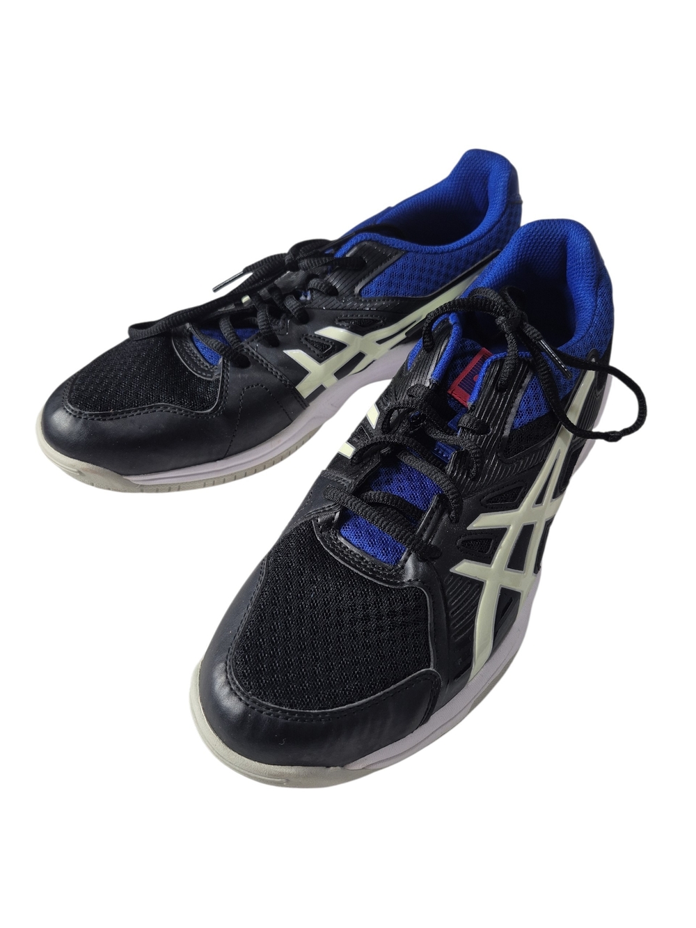 EUC ASICS Upcourt 3 Volleyball Indoor Court Athletic Sport Sneakers Like New 9.5